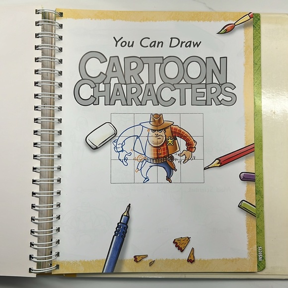 2008 You can Draw 8 books in 1 Over 80 drawings to master! Art book adults/kids - Picture 11 of 15